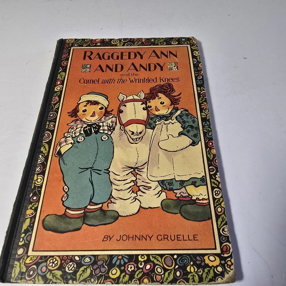 Vintage 1920s "Raggedy Ann & Andy" Hardcover Books Mix Set *4* by Johnny Gruelle - Picture 14 of 16